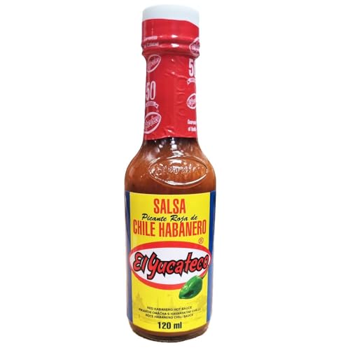 El Yucateco Red Habanero Hot Sauce 120ml von El Yucateco