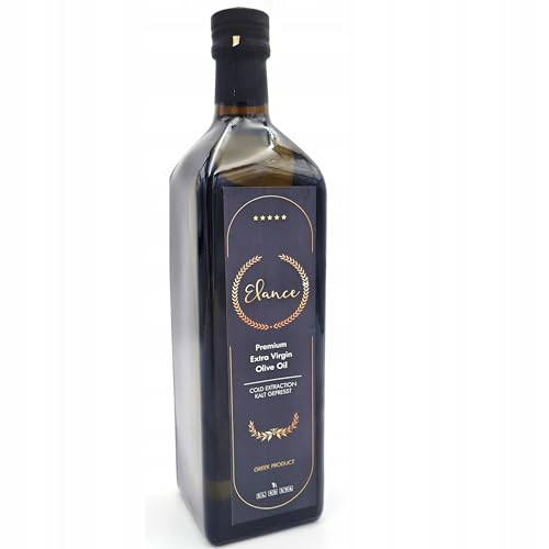 Elance Olivenöl Extra Nativ Premium - 0,16% Säuregehalt - Neue Ernte - Direkt aus Kreta, Griechenland - Erste-Güteklasse - 100% Handverlesen (1000ml) von Elance