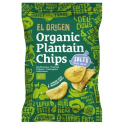 Kochbananen-Chips, gesalzen Kochbananen-Chips, gesalzen von el origen food