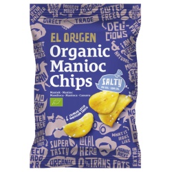 Maniok-Chips, gesalzen von el origen food