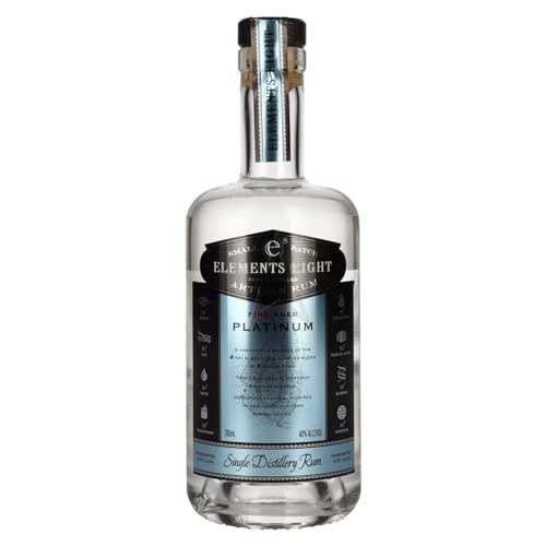 Elements Eight Platinum Rum 40% Vol. 0,7l 40,00% 0,70 lt. von Elements Eight Artisan Rum