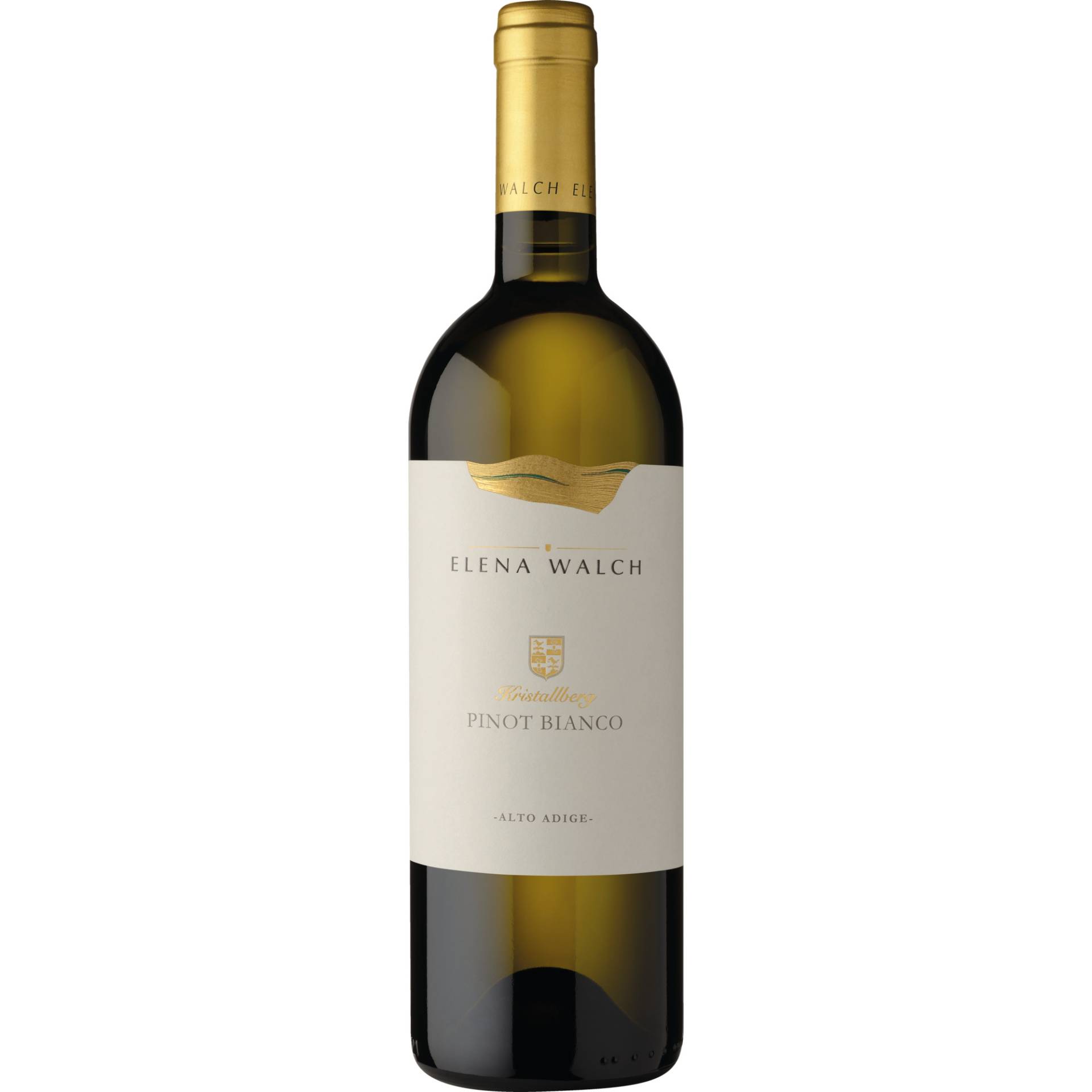Pinot Bianco Kristallberg, Alto Adige DOC, Südtirol, 2021, Weißwein von Elena Walch srl, 39040 Tramin, Italia