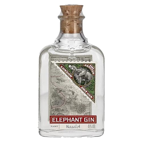 Elephant London Dry Gin in Miniaturflasche 50 ml - Handcrafted Manufaktur Gin aus Deutschland in Mini-Flasche Elephant London Dry Gin in Miniaturflasche 50 ml - Handcrafted Manufaktur Gin aus Deutschland in Mini-Flasche von Elephant Gin
