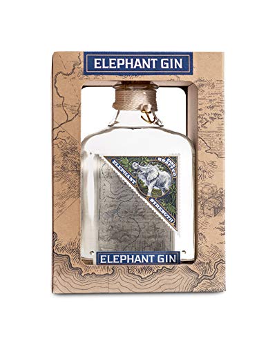 Elephant Strength Gin mit Geschenkbox, 57% Vol. , 500ml, Geschenk für Gin-Liebhaber, Ideal für Martinis und Cocktails von Elephant Gin