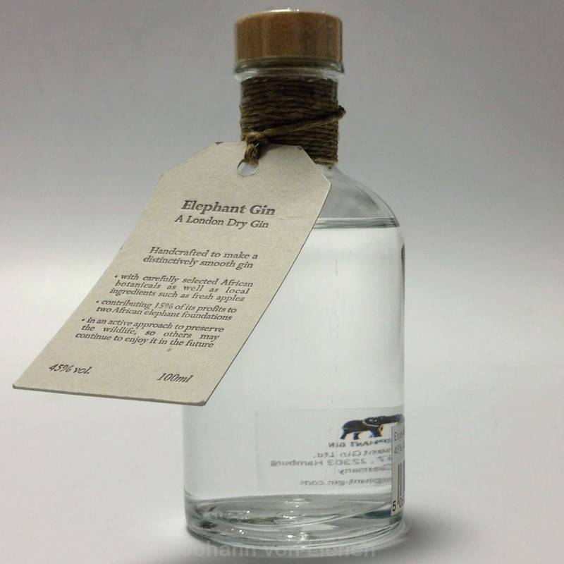 Elephant London Dry Gin Miniflasche 0,1 L 45%vol von Elephant Gin
