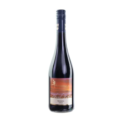 Elfenhof Abendrot Partywein 1x 0,75 l, Jahrgang 2022, 11% vol, Rotwein lieblich aus Österreich von Elfenhof