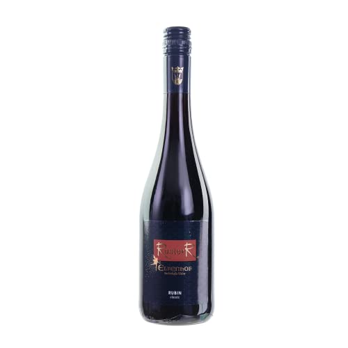 Elfenhof Ruster Rubin Classic 1x 0,75 l, Jahrgang 2021, 12,5% vol, Rotwein trocken aus Österreich von Elfenhof