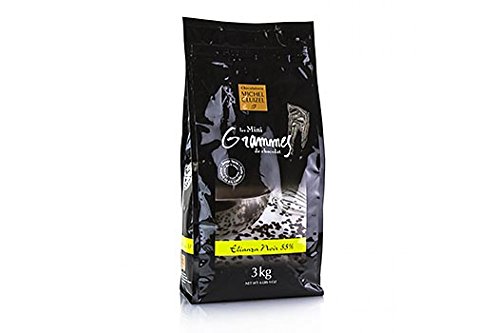 Elianza 55%, Bitter Couverture, Grandes Teneurs, Callets, von Michel Cluizel, 3 kg Elianza 55%, Bitter Couverture, Grandes Teneurs, Callets, von Michel Cluizel, 3 kg von Elianza