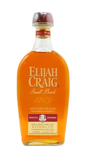 Elijah Craig Small Batch Ryder Cup Commemorative Bottle 0,7L (47% Vol.) von Elijah Craig