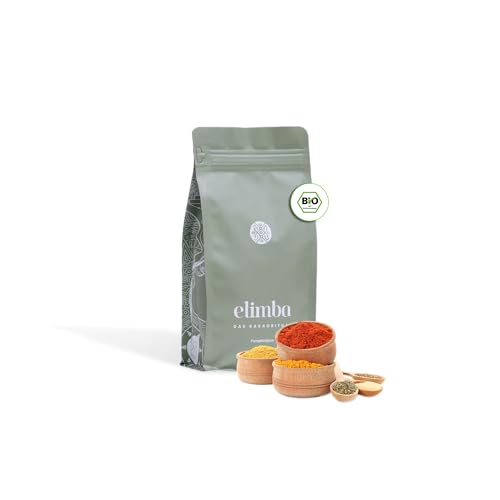 Elimba Bio Barista Kakaogranulat, Pumpkin Spice 400g 100% vegan - Premium Criollo Rohkakao Trinkschokolade mit min. 65% Kakaoanteil, zeremonieller Kakao, heiße Schokolade von Elimba