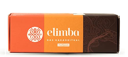 Elimba Kakao Kugeln Happy Color Box (3er Pack) - [Das Original] - Bekannt aus der Gründer Show von VOX - 100% BIO & vegan - Premium Criollo-Rohkakao Trinkschokolade mit min. 55% Kakaoanteil von Elimba