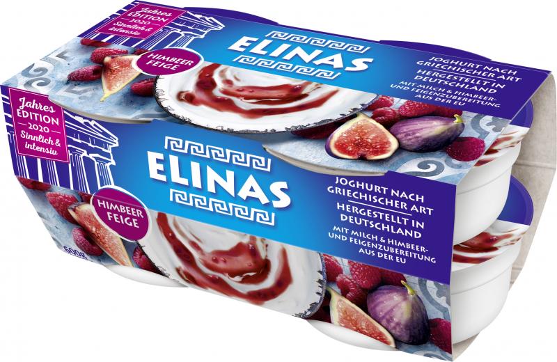 Elinas Griechischer Joghurt Himbeer-Feige von Elinas