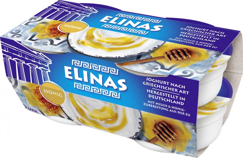 Elinas Joghurt nach griechischer Art Honig von Elinas