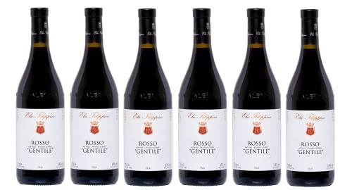 6x 0,75l - 2022er - Elio Filippino - Rosso Gentile - Piemonte D.O.P. - Italien - Rotwein halbtrocken 6x 0,75l - 2022er - Elio Filippino - Rosso Gentile - Piemonte D.O.P. - Italien - Rotwein halbtrocken von Elio Filippino