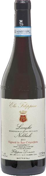 Elio Filippino Langhe Nebbiolo Jg. 2020 12-15 Monate in slow. Eiche gereift von Elio Filippino