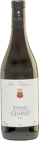 Elio Filippino Rosso Gentile Jg. 2021 Cuvee aus 70 Proz. Merlot, 30 Proz. Barbera von Elio Filippino