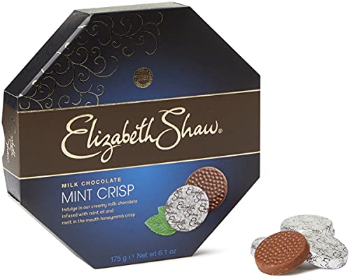 Elizabeth Shaw Milk Mint Crisp Chocolates 175g - Milch Knusperschokolade mit Minze-Geschmack Elizabeth Shaw Milk Mint Crisp Chocolates 175g - Milch Knusperschokolade mit Minze-Geschmack von Elizabeth Shaw