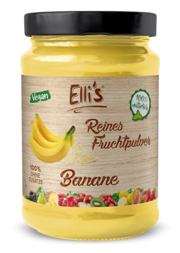 Banane Fruchtpulver | 100% natürlich & frei von Zusätzen | 100 g von Elli´s