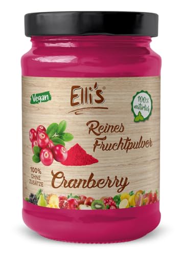 Cranberry Fruchtpulver | 100% natürlich & frei von Zusätzen | 100 g von Elli´s