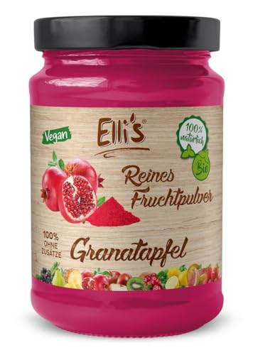 Granatapfel Fruchtpulver | 100% natürlich & frei von Zusätzen | 100 g von Elli´s