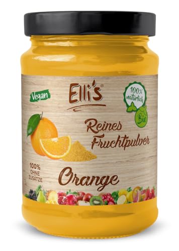 Orange Fruchtpulver | 100% natürlich & frei von Zusätzen | 100 g von Elli´s