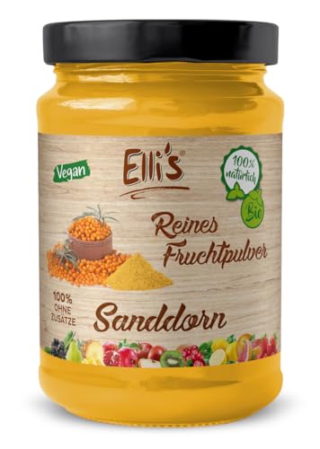 Sanddorn Fruchtpulver | 100% natürlich & frei von Zusätzen | 100 g von Elli´s