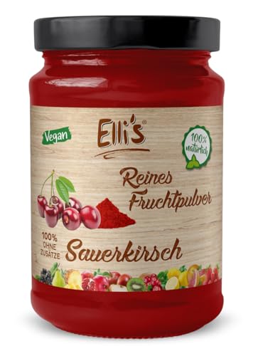 Sauerkirsche Fruchtpulver | 100% natürlich & frei von Zusätzen | 100 g von Elli´s