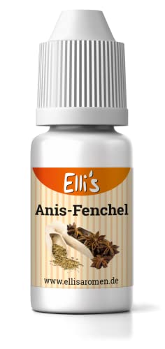 Ellis Aromen Anis-Fenchel NATURIDENTISCHES Lebensmittelaroma | Für Speisen & Getränke | 10 ml von Elli´s