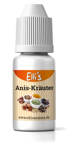Ellis Aromen Anis-Kräuter NATURIDENTISCHES Lebensmittelaroma | Für Speisen & Getränke | 10 ml Ellis Aromen Anis-Kräuter NATURIDENTISCHES Lebensmittelaroma | Für Speisen & Getränke | 10 ml von Elli´s