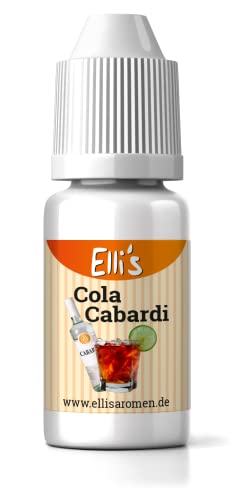 Ellis Aromen Cola Cabardi NATURIDENTISCHES Lebensmittelaroma | Für Speisen & Getränke | 10 ml von Elli´s