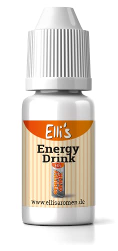 Ellis Aromen Energy Drink NATURIDENTISCHES Lebensmittelaroma | Für Speisen & Getränke | 10 ml von Elli´s