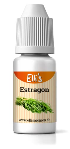 Ellis Aromen Estragon NATURIDENTISCHES Lebensmittelaroma | Für Speisen & Getränke | 10 ml von Elli´s