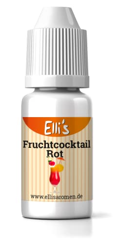 Ellis Aromen Fruchtcocktail Rot NATURIDENTISCHES Lebensmittelaroma | Für Speisen & Getränke | 10 ml Ellis Aromen Fruchtcocktail Rot NATURIDENTISCHES Lebensmittelaroma | Für Speisen & Getränke | 10 ml von Elli´s