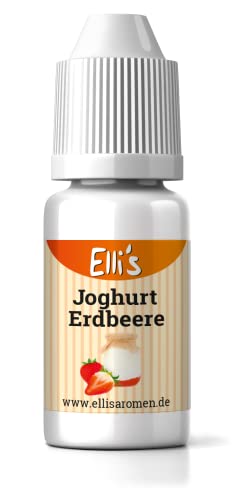 Ellis Aromen Joghurt Erdbeere NATURIDENTISCHES Lebensmittelaroma | Für Speisen & Getränke | 10 ml Ellis Aromen Joghurt Erdbeere NATURIDENTISCHES Lebensmittelaroma | Für Speisen & Getränke | 10 ml von Elli´s