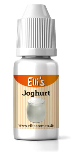 Ellis Aromen Joghurt NATURIDENTISCHES Lebensmittelaroma | Für Speisen & Getränke | 10 ml von Elli´s