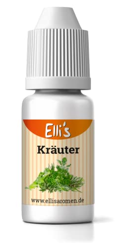 Ellis Aromen Kräuter NATURIDENTISCHES Lebensmittelaroma | Für Speisen & Getränke | 10 ml von Elli´s