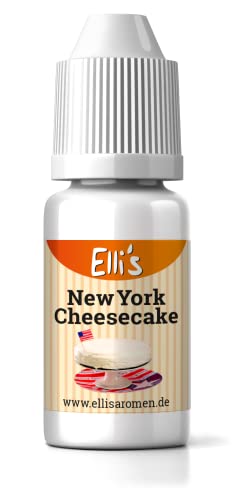Ellis Aromen New York Cheesecake NATURIDENTISCHES Lebensmittelaroma | Für Speisen & Getränke | 10 ml Ellis Aromen New York Cheesecake NATURIDENTISCHES Lebensmittelaroma | Für Speisen & Getränke | 10 ml von Elli´s