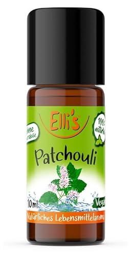Ellis Aromen Patchouli NATÜRLICHES Lebensmittelaroma | Aromakonzentrat aus 100 % Veganen und Natürlichen Ursprung | Für Speisen & Getränke | 10 ml Ellis Aromen Patchouli NATÜRLICHES Lebensmittelaroma | Aromakonzentrat aus 100 % Veganen und Natürlichen Ursprung | Für Speisen & Getränke | 10 ml von Elli´s