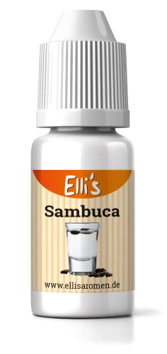 Ellis Aromen Sambuca NATURIDENTISCHES Lebensmittelaroma | Für Speisen & Getränke | 10 ml von Elli´s