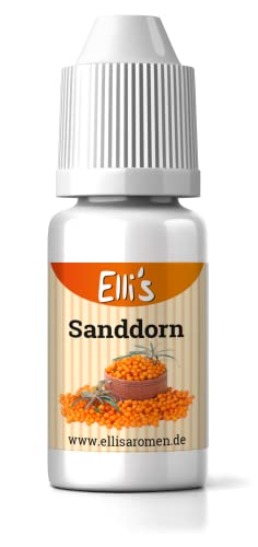 Ellis Aromen Sanddorn NATURIDENTISCHES Lebensmittelaroma | Für Speisen & Getränke | 10 ml von Elli´s