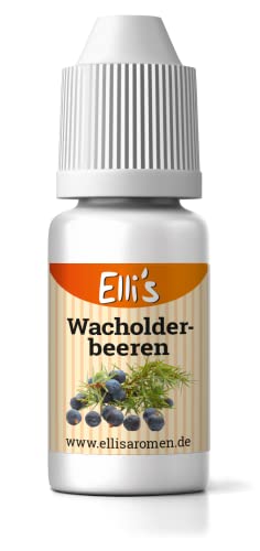 Ellis Aromen Wachholderbeeren NATURIDENTISCHES Lebensmittelaroma | Für Speisen & Getränke | 10 ml Ellis Aromen Wachholderbeeren NATURIDENTISCHES Lebensmittelaroma | Für Speisen & Getränke | 10 ml von Elli´s