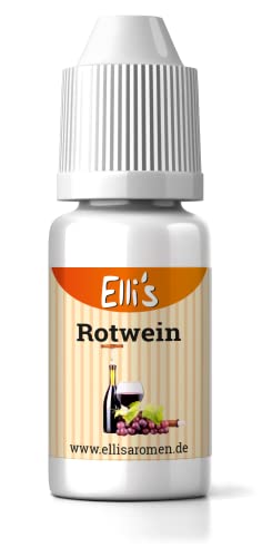 Ellis Aromen Wein NATURIDENTISCHES Lebensmittelaroma | Für Speisen & Getränke | 10 ml von Elli´s