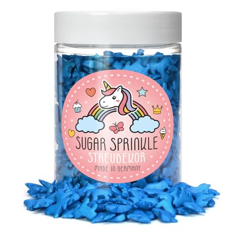 Sugar Sprinkles Tortendeko Streudekor - Blaue Einhorn Sugar Sprinkles Tortendeko Streudekor - Blaue Einhorn von Elli´s