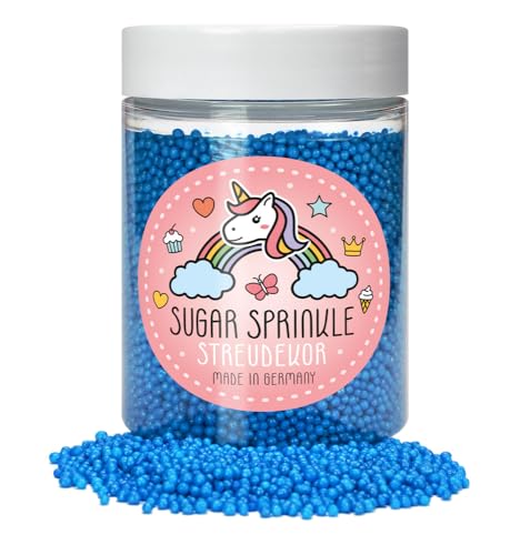 Sugar Sprinkles Tortendeko Streudekor - Blaue Nano Perlen Sugar Sprinkles Tortendeko Streudekor - Blaue Nano Perlen von Elli´s