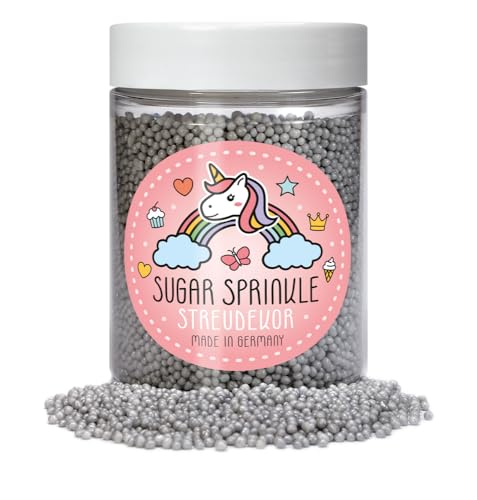 Sugar Sprinkles Tortendeko Streudekor - Silber Nano Perlen Sugar Sprinkles Tortendeko Streudekor - Silber Nano Perlen von Elli´s