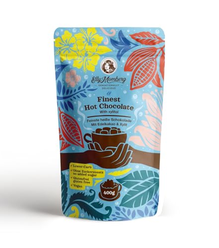 Elly Momberg - Trinkschokolade – Feinste Heiße Schokolade – Kakaopulver - ohne Zuckerzusatz*, Low Carb* und Glutenfrei, ohne Maltit, Sucralose 250 g Elly Momberg - Trinkschokolade – Feinste Heiße Schokolade – Kakaopulver - ohne Zuckerzusatz*, Low Carb* und Glutenfrei, ohne Maltit, Sucralose 250 g von Elly Momberg