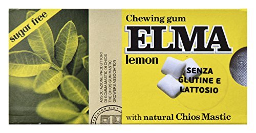 Chewing Gum Mastic and Lemon Sugarfree 13g -Elma by Mastiha Growers Association von Elma