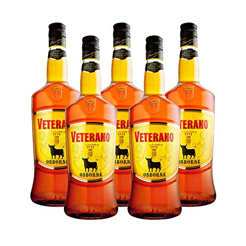 Brandy Veterano 1L - D.O. Jerez-Sherry - Bodegas Osborne (5 Flaschen) von Elsantiamen