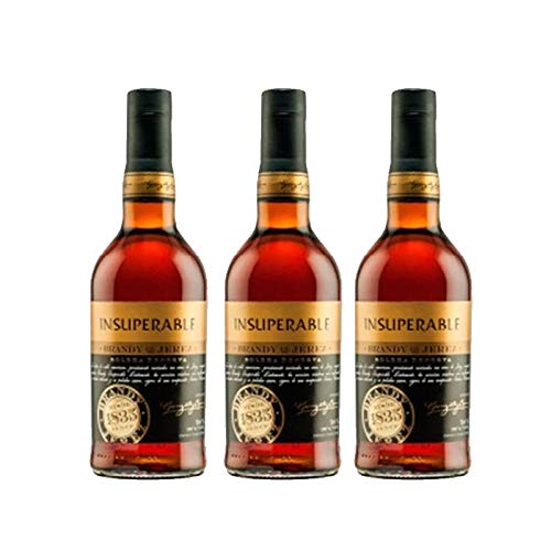 Insuperable Brandy von 70 cl - D.O. Jerez - Bodegas Gonzalez Byass (3 Flaschen) von Gonzalez Byass