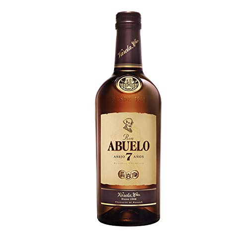 Rum Abuelo Gealterter 7 Jahre 70 cl - Hergestellt in Panama - Varela Hermanos S.A. (1 Flasche) von Elsantiamen